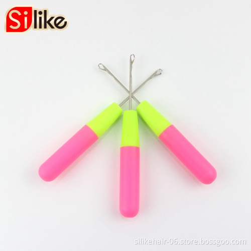 Plastic Handle Needles Crochet Hook Synthetic Dreadlock Braids Hook Needle  Synthetic Braids Hair Extension Crochet Hook Needle